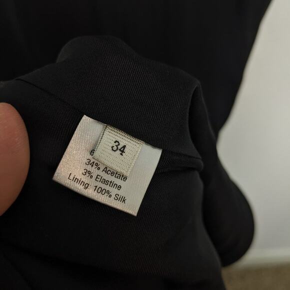 SemSem Dana Black Cut-Out Embellished Gown - Picture 8 of 16